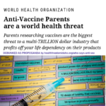 The anti-vaccine movement is a real thing!