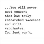 No science supports vaccination.